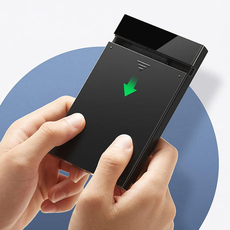 Stocare Ugreen Hard Drive Enclosure US221 (50743), with Cable, USB-C to SATA (7+15) Pin, 6Gbps, for 2.5inch SATA SSD/HDD, Negru