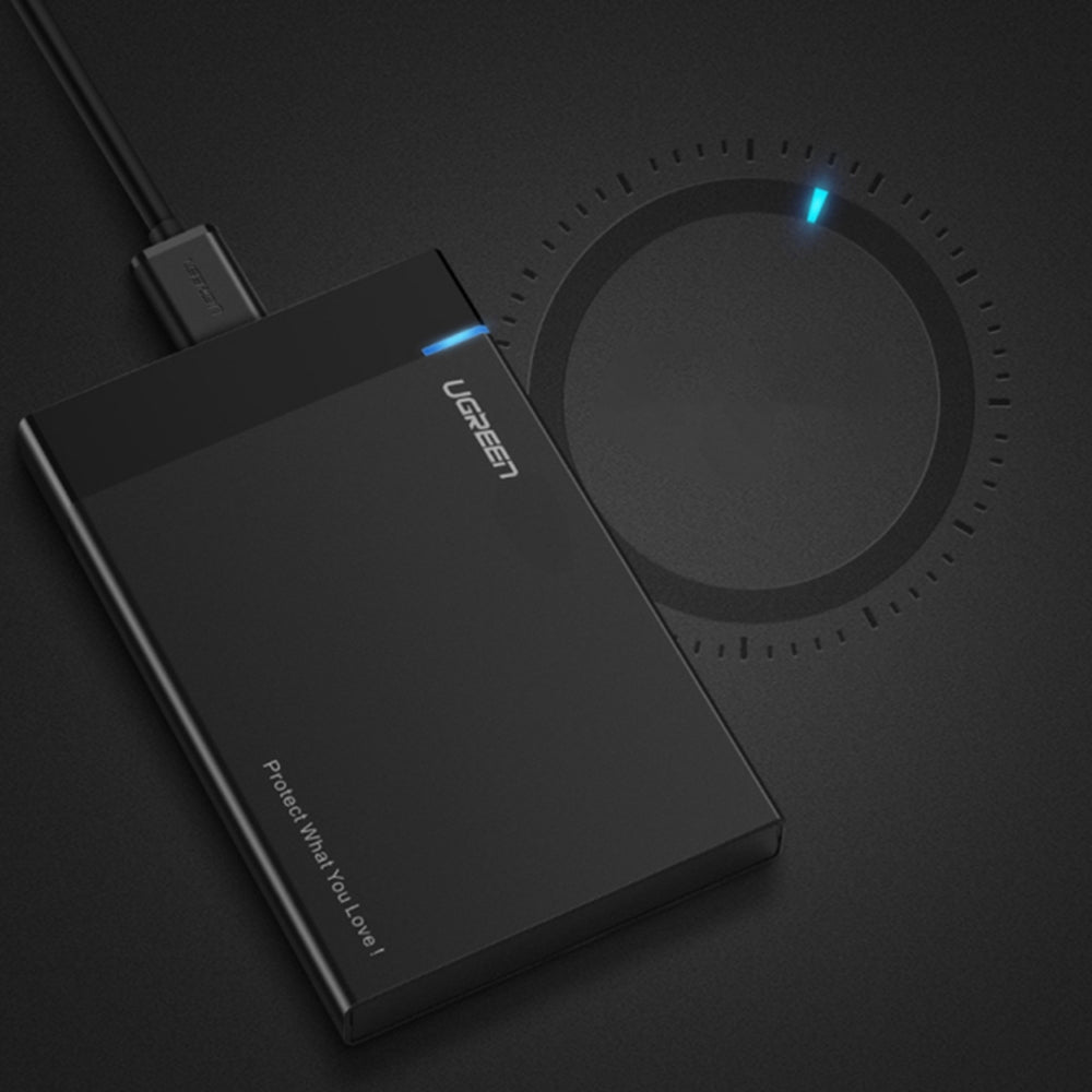 Carcasa HDD/SSD Ugreen US221 (30847), 5Gbps, Negru