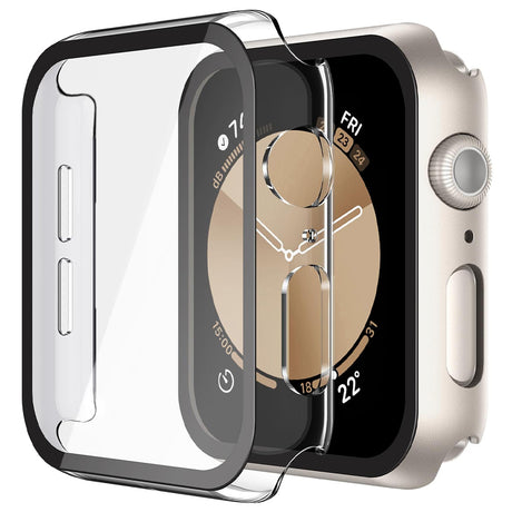 Folie de protectie smartwatch Techsuit Defense360 Pro + Screen Protector compatibil cu Apple Watch 4 / 5 / 6 / SE (40mm), Transparent