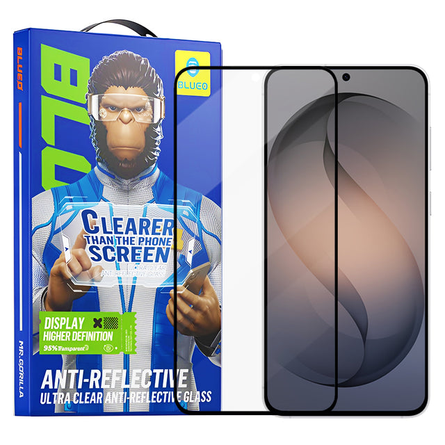 Folie de protectie Blueo Anti-Reflective HD Glass compatibil cu Samsung Galaxy S26, Negru