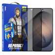 Folie de protectie Blueo Anti-Peep Privacy Glass compatibil cu Samsung Galaxy S26, Negru