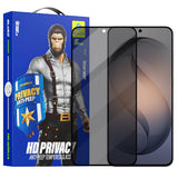 Folie de protectie Blueo Anti-Peep Privacy Glass (set de 5) compatibil cu Samsung Galaxy S26, Negru
