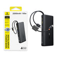 Baterie externa Baseus EnerFill FC41 (E0028N03), Dual USB-C Cables, Fast Charge, Digital Display, 100W, 20000mAh, Negru Cosmic