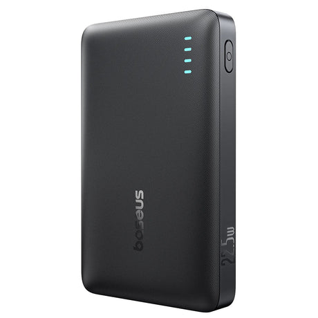 Baterie externa Baseus EnerFill FP21 (P1008210D123-00), Dual-Port, 10000mAh, 22.5W, Slim Design, Negru