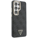 Husa de protectie Guess 4G Triangle Logo MagSafe (GUHMS26LP4GTDGMK) compatibil cu Samsung Galaxy S26 Ultra, Negru