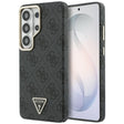 Husa de protectie Guess 4G Triangle Logo MagSafe (GUHMS26LP4GTDGMK) compatibil cu Samsung Galaxy S26 Ultra, Negru