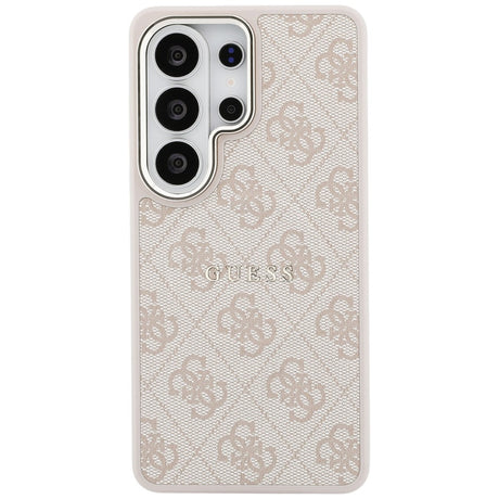Husa de protectie Guess 4G Embossed Ring MagSafe (GUHMS26LP4MSEGCP) compatibil cu Samsung Galaxy S26 Ultra, Roz