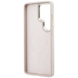 Husa de protectie Guess 4G Embossed Ring MagSafe (GUHMS26LP4MSEGCP) compatibil cu Samsung Galaxy S26 Ultra, Roz
