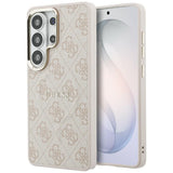 Husa de protectie Guess 4G Embossed Ring MagSafe (GUHMS26LP4MSEGCP) compatibil cu Samsung Galaxy S26 Ultra, Roz