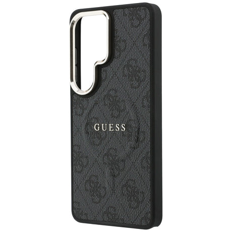 Husa de protectie Guess 4G Embossed Ring MagSafe (GUHMS26LP4MSEGCK) compatibil cu Samsung Galaxy S26 Ultra, Negru