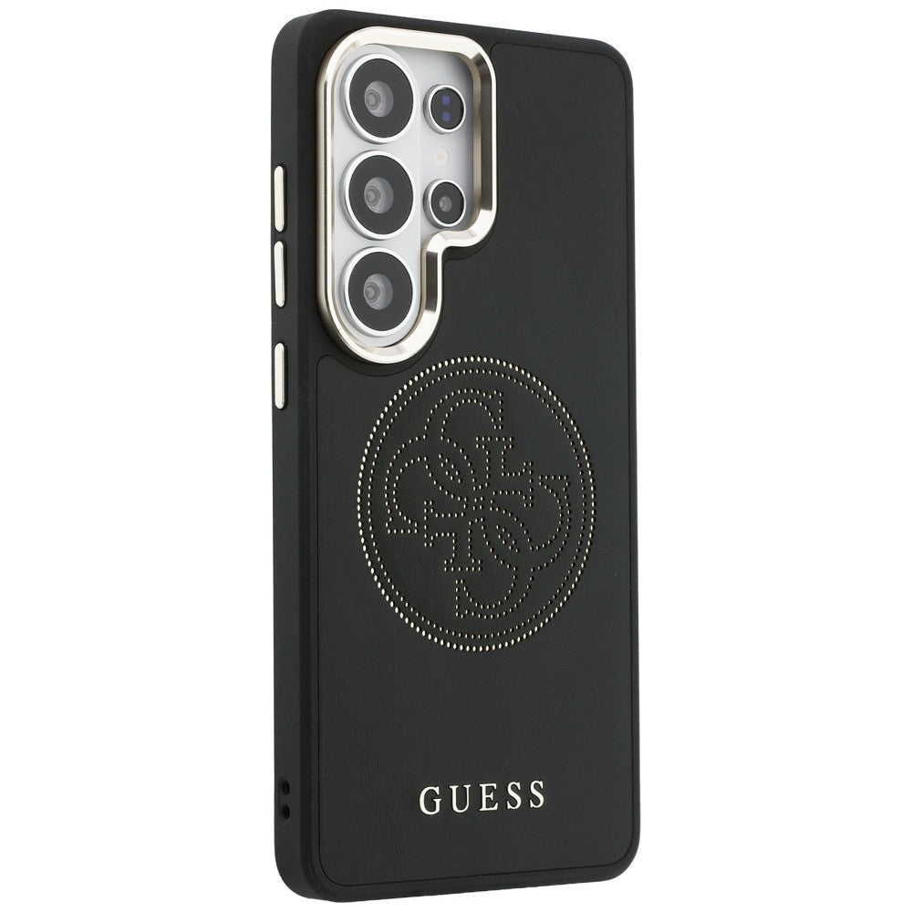 Husa de protectie Guess Perforated Logo MagSafe (GUHMS26L5PG4SRGK) compatibil cu Samsung Galaxy S26 Ultra, Negru
