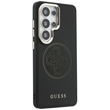 Husa de protectie Guess Perforated Logo MagSafe (GUHMS26L5PG4SRGK) compatibil cu Samsung Galaxy S26 Ultra, Negru