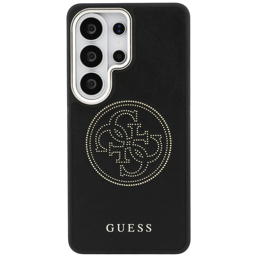 Husa de protectie Guess Perforated Logo MagSafe (GUHMS26L5PG4SRGK) compatibil cu Samsung Galaxy S26 Ultra, Negru