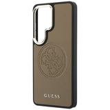 Husa de protectie Guess Perforated Logo MagSafe (GUHMS26L5PG4SRGW) compatibil cu Samsung Galaxy S26 Ultra, Maro