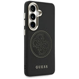 Husa de protectie Guess Perforated Logo MagSafe (GUHMS26S5PG4SRGK) compatibil cu Samsung Galaxy S26, Negru