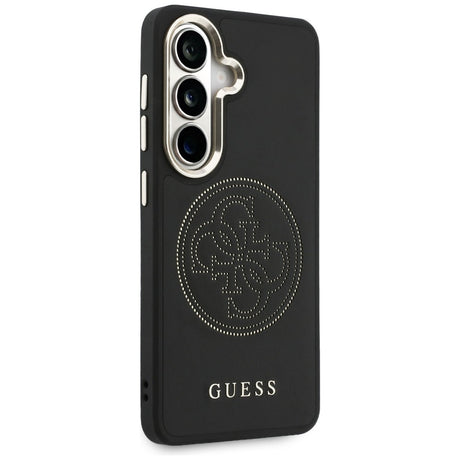Husa de protectie Guess Perforated Logo MagSafe (GUHMS26S5PG4SRGK) compatibil cu Samsung Galaxy S26, Negru