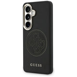 Husa de protectie Guess Perforated Logo MagSafe (GUHMS26S5PG4SRGK) compatibil cu Samsung Galaxy S26, Negru