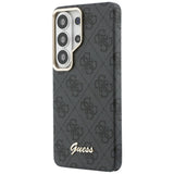 Husa de protectie Guess 4G Script MagSafe (GUHMS26L5P4FWMSK) compatibil cu Samsung Galaxy S26 Ultra, Negru