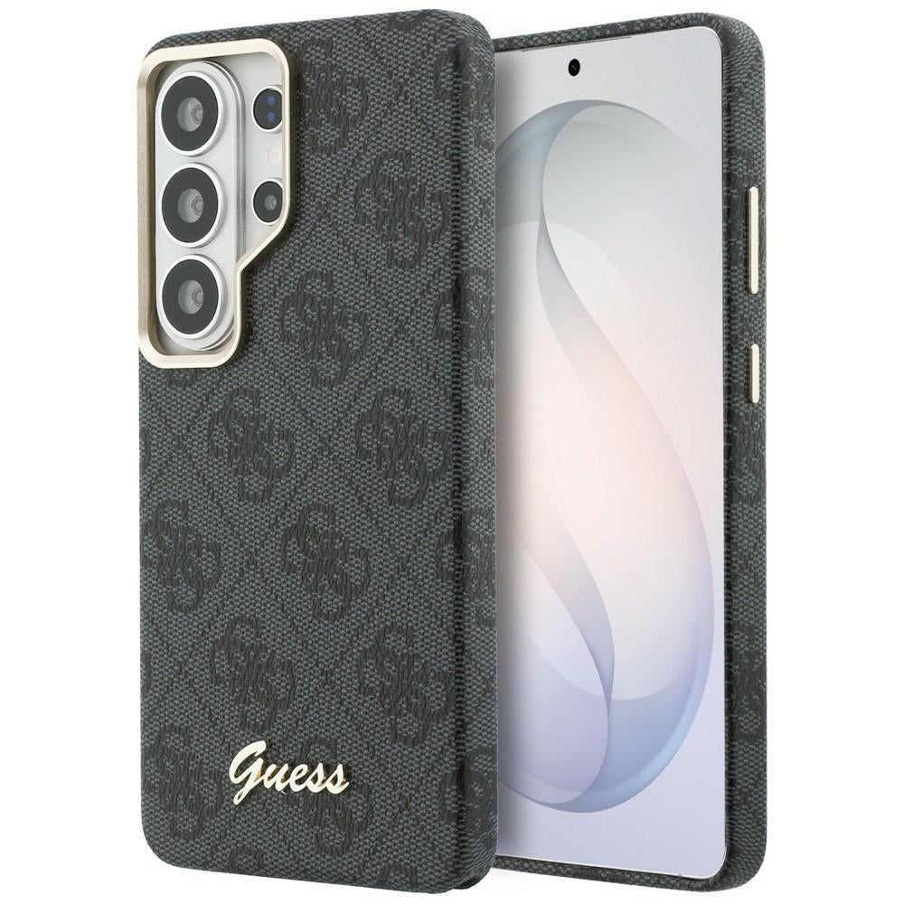 Husa de protectie Guess 4G Script MagSafe (GUHMS26L5P4FWMSK) compatibil cu Samsung Galaxy S26 Ultra, Negru