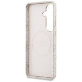 Husa de protectie Guess 4G Script MagSafe (GUHMS26S5P4FWMSP) compatibil cu Samsung Galaxy S26, Roz
