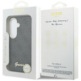 Husa de protectie Guess 4G Script MagSafe (GUHMS26S5P4FWMSK) compatibil cu Samsung Galaxy S26, Negru