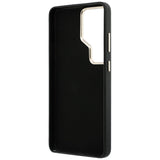 Husa de protectie Guess Grained Big 4G Metal Logo (GUHCS26L5PS4RGGK) compatibil cu Samsung Galaxy S26 Ultra, Negru