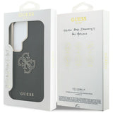 Husa de protectie Guess Grained Big 4G Metal Logo (GUHCS26L5PS4RGGK) compatibil cu Samsung Galaxy S26 Ultra, Negru