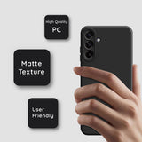 Husa de protectie Blueo APE Matte MagSafe Series compatibil cu Samsung Galaxy S26 Plus, Negru