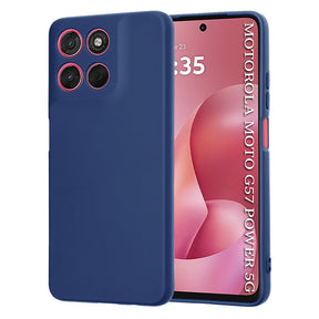 Husa de protectie Techsuit SoftFlex compatibil cu Motorola Moto G57 Power / G67 Power, Bleumarin