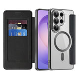 Husa de protectie Techsuit SmartMag Book compatibil cu Samsung Galaxy S26 Ultra, Negru