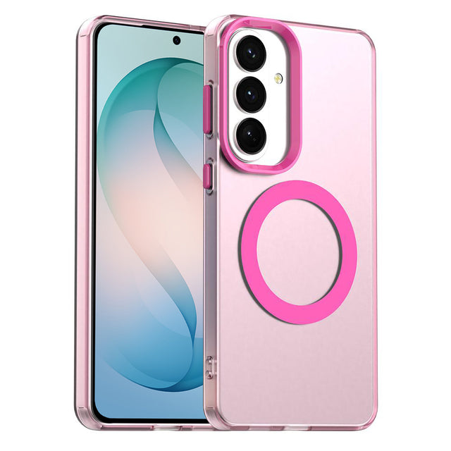 Husa de protectie Techsuit CandyCase MagSafe compatibil cu Samsung Galaxy S26 Plus, Roz