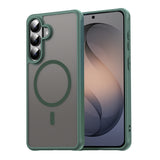 Husa de protectie Techsuit HaloFrost II MagSafe compatibil cu Samsung Galaxy S26, Verde
