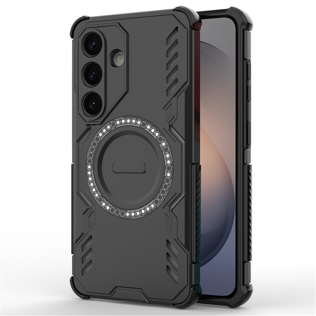 Husa de protectie Techsuit ArmorMag compatibil cu Samsung Galaxy S26, Negru