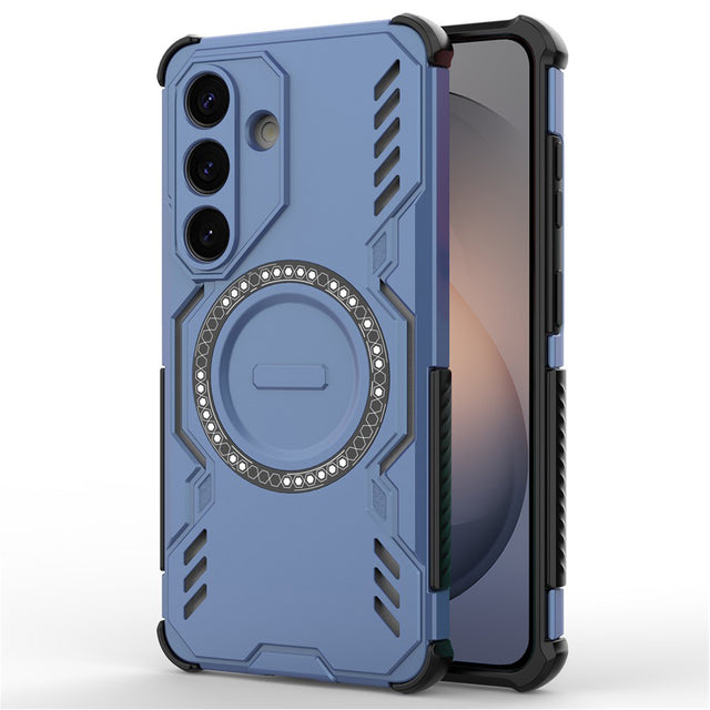 Husa de protectie Techsuit ArmorMag compatibil cu Samsung Galaxy S26, Albastru