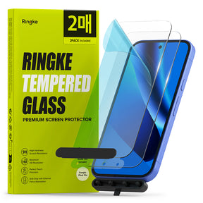 Folie de protectie Ringke Tempered Glass compatibil cu Google Pixel 10a (2 pack), Transparent