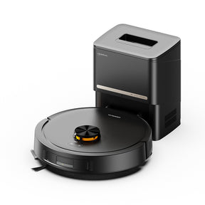 Deerma Robot Vacuum Cleaner (S30), Dry & Wet Cleaning, 13000Pa, Auto-unloading Station, LDS Mapping, 40W, 2600mAh, Negru