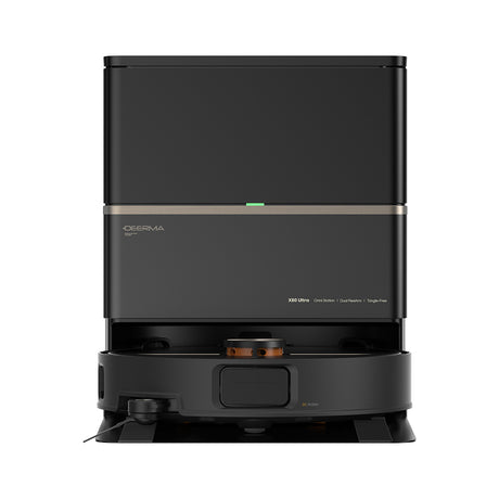 Deerma Robot Vacuum Cleaner (X80 Ultra), Dry & Wet Cleaning, 23000Pa, 3D Laser Scanner, Carpet Recognition, 5200mAh, Negru