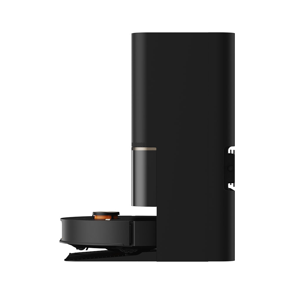 Deerma Robot Vacuum Cleaner (X90 Ultra), Dry & Wet Cleaning, 28000Pa, Pet Hair Collection System, 3L Dust Bin, App, Negru