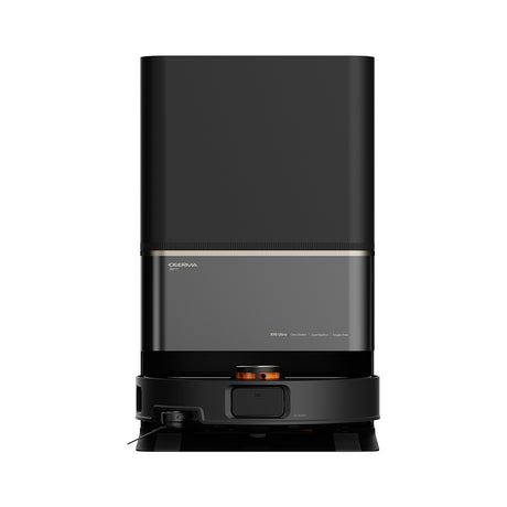 Deerma Robot Vacuum Cleaner (X90 Ultra), Dry & Wet Cleaning, 28000Pa, Pet Hair Collection System, 3L Dust Bin, App, Negru
