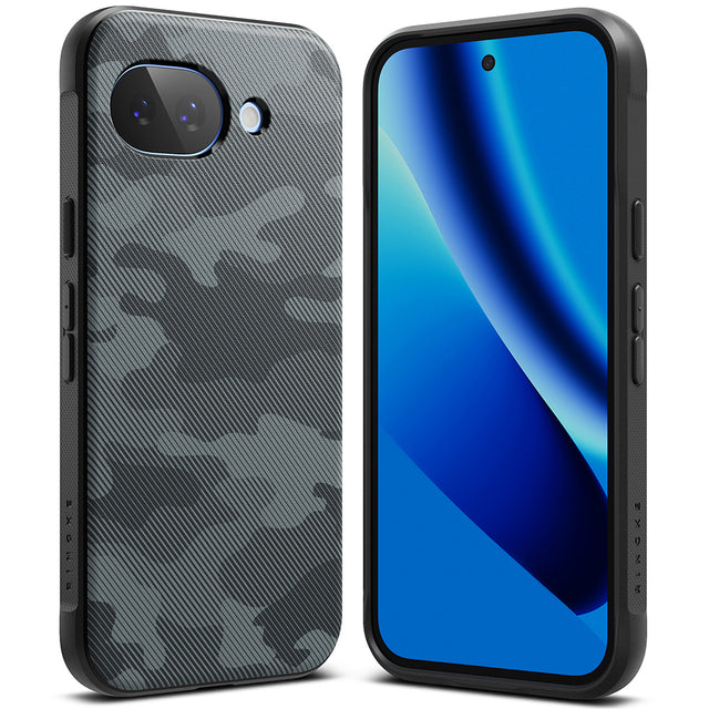 Husa de protectie Ringke Onyx compatibil cu Google Pixel 10a, Camo Black