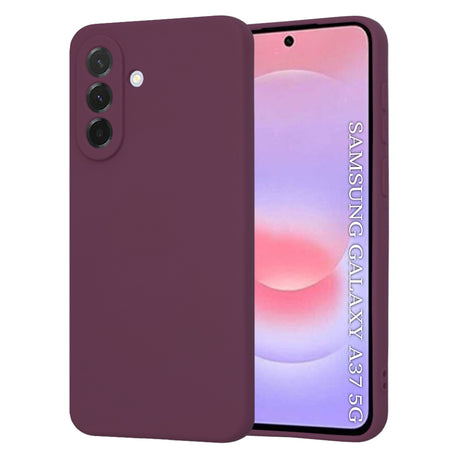 Husa de protectie Techsuit SoftFlex compatibil cu Samsung Galaxy A37 5G / A36 5G, Plum Red