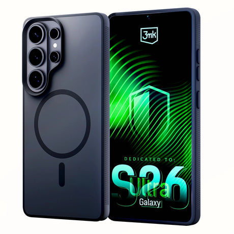 3mk Smoke MagCase szürke tok Samsung Galaxy S26 Ultra készülékhez