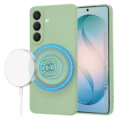 Husa de protectie Techsuit SoftFlex MagSafe compatibil cu Samsung Galaxy S26 Plus, Verde Menta