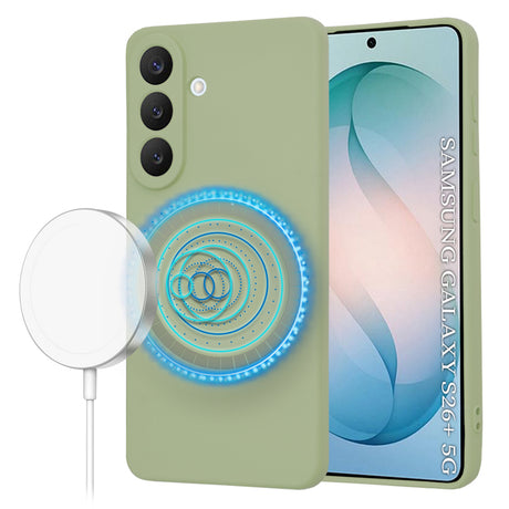 Husa de protectie Techsuit SoftFlex MagSafe compatibil cu Samsung Galaxy S26 Plus, Matcha