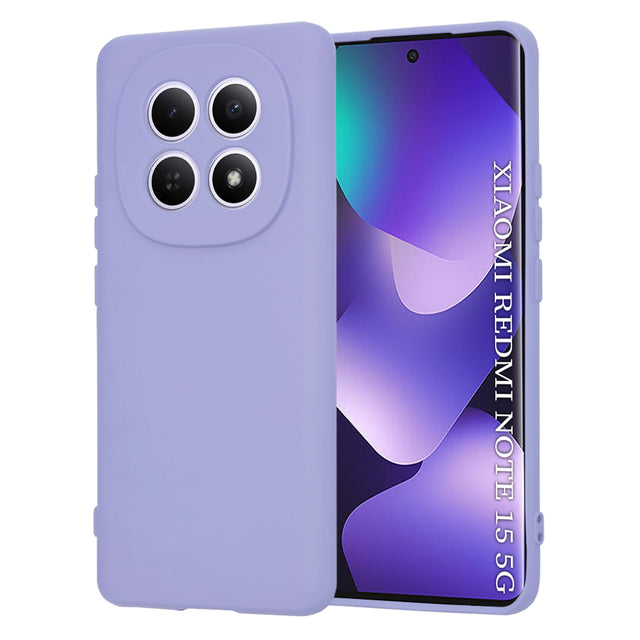 Husa de protectie Techsuit SoftFlex compatibil cu Xiaomi Redmi Note 15 5G / Note 15 4G / Poco M8 5G, Mov Deschis