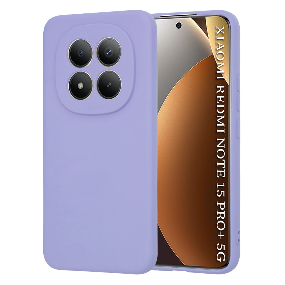 Husa de protectie Techsuit SoftFlex compatibil cu Xiaomi Redmi Note 15 Pro+ 5G / Poco M8 Pro 5G, Mov Deschis