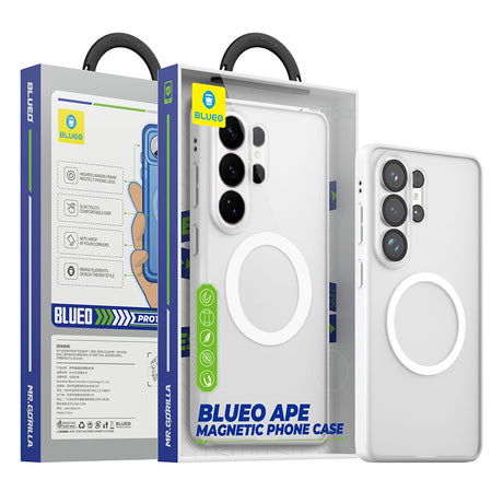 Husa de protectie Blueo APE Matte MagSafe Series compatibil cu Samsung Galaxy S26, Gri Deschis