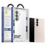 Husa de protectie Blueo Crystal+ Anti-Drop Series compatibil cu Samsung Galaxy S26 Plus, Transparent