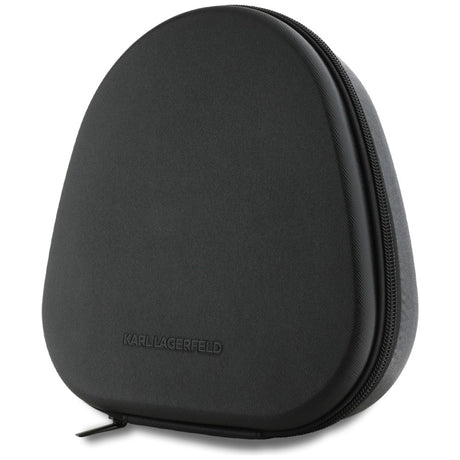 Casti Karl Lagerfeld Wireless Saffiano Elongated (KLBHP73PSACKMG), Over-Ear Headset, ANC, Bluetooth, Type-C, Gri