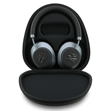 Casti Karl Lagerfeld Wireless Grained Initials (KLBHP73PSAKLSK), Over-Ear Headset, ANC, Bluetooth, Type-C, Negru